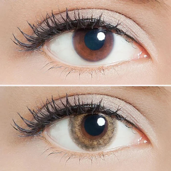 Lilmoon 1-Day Cream Beige (10pk) Color Contact Lens for Dark Eyes - Eyecandys