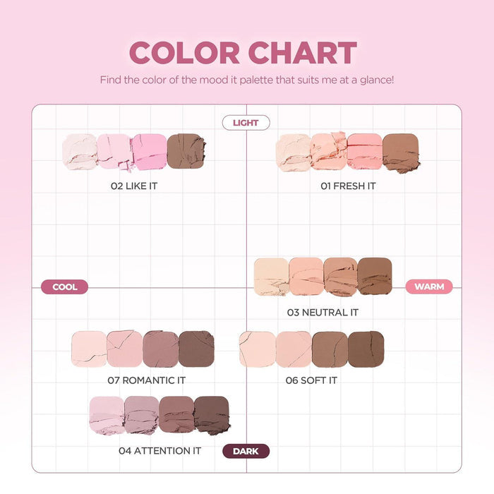 Lilybyred Mood It Palette 3g