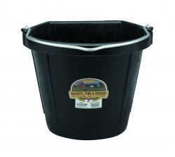 Little Giant 20 Quart Flat-Back Buckets