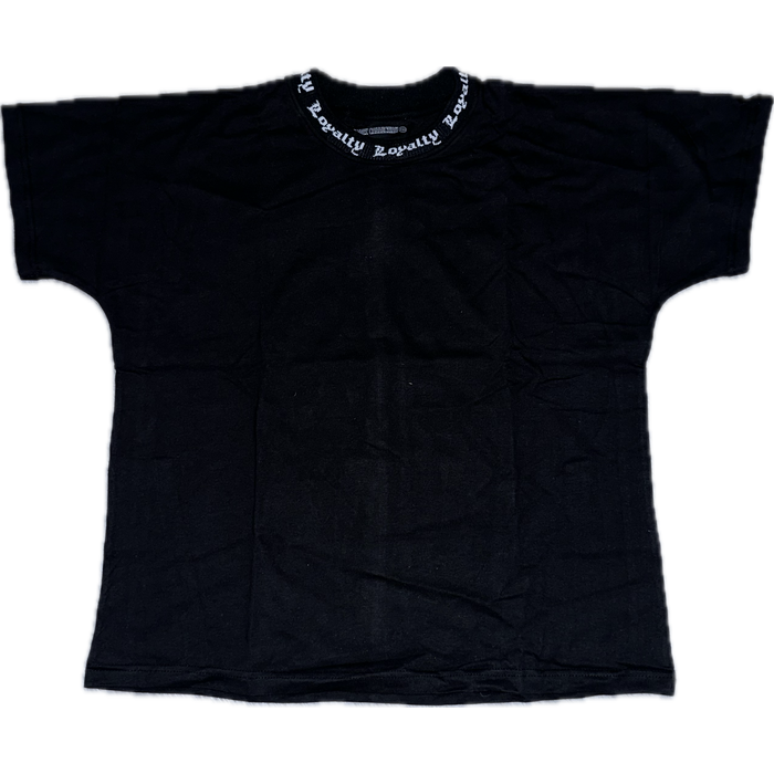 Loyalty neck logo t shirt