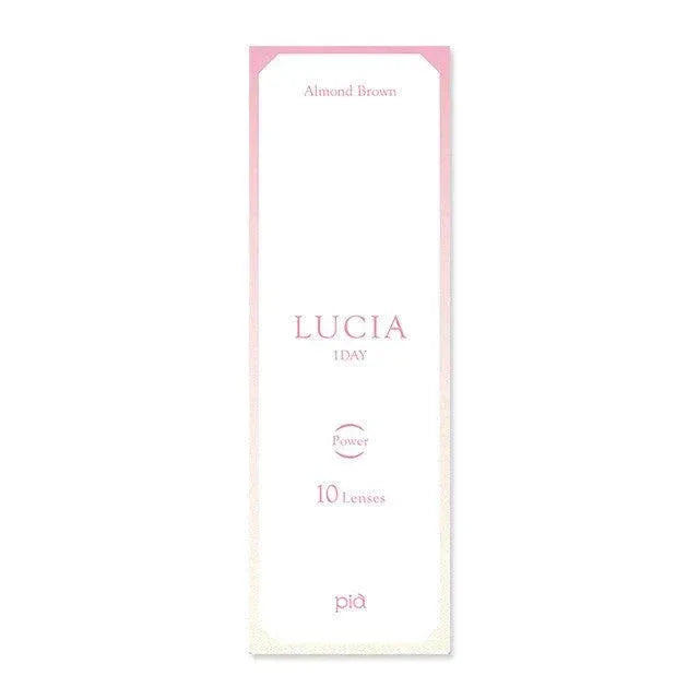 Lucia 1-Day Almond Brown (10pk) Colored Contacts Circle Lenses - EyeCandys