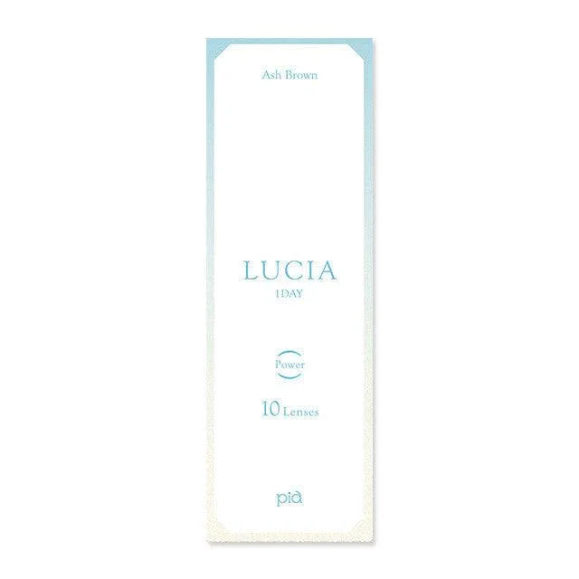 Lucia 1-Day Ash Brown (10pk) Colored Contacts Circle Lenses - EyeCandys