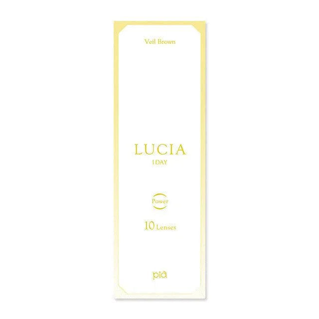 Lucia 1-Day Veil Brown (10pk) Colored Contacts Circle Lenses - EyeCandys