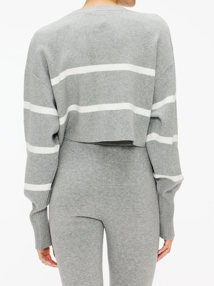 Lune Olly Cropped Striped Sweater