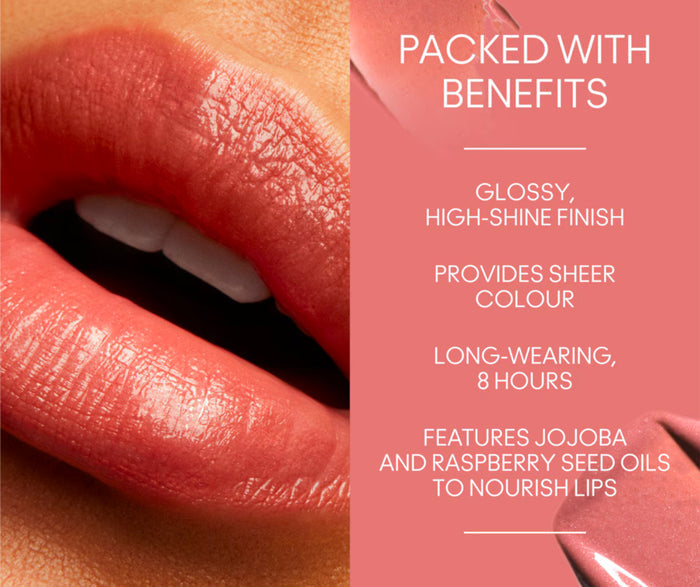 MAC lustreglass Lipstick احمر الشفاه اللامع من ماك