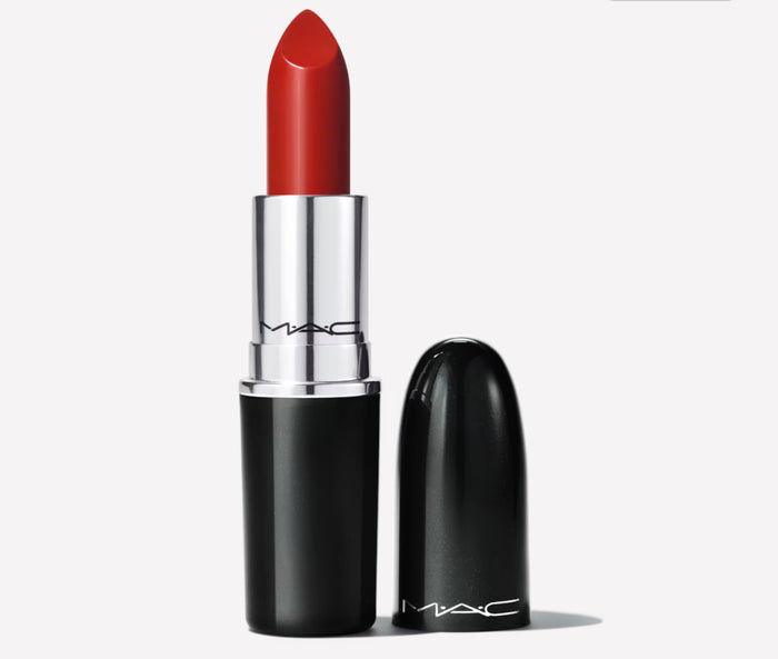 MAC lustreglass Lipstick احمر الشفاه اللامع من ماك