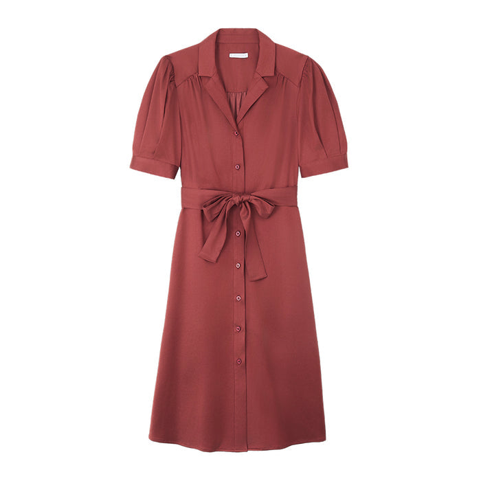 CULTIVATION Maroon Dress | Isetan KL Online Store
