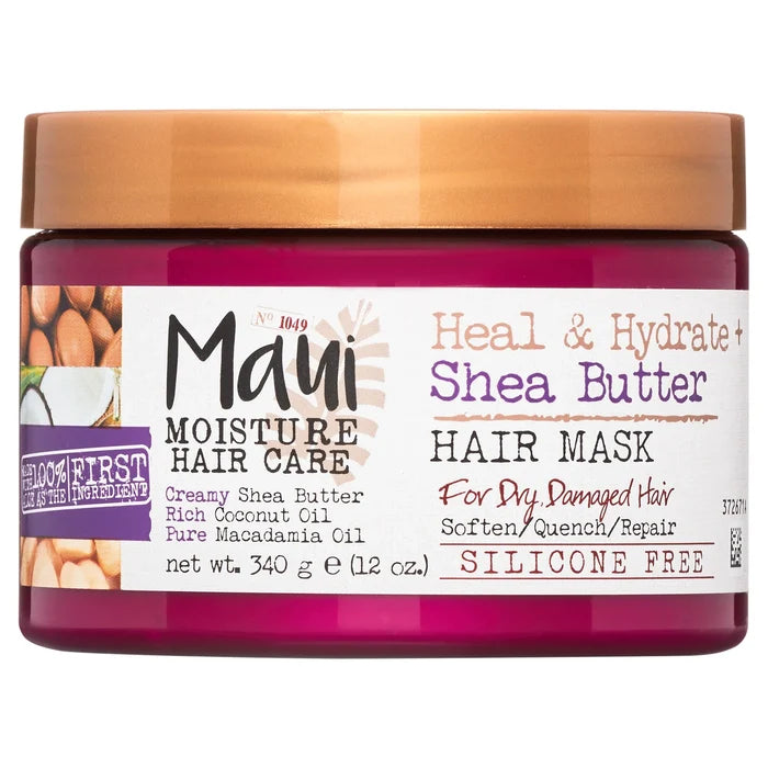 MAUI MOISTURE Heal & Hydrate + Shea Butter Hair Mask ماسك الشعر بزبده الشيا