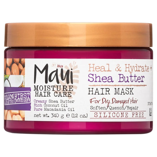 MAUI MOISTURE Heal & Hydrate + Shea Butter Hair Mask ماسك الشعر بزبده الشيا