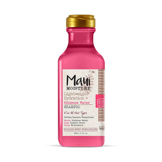 Maui Moisture LIGHTWEIGHT HYDRATION + Hibiscus Water Shampoo شامبو بماء الكركديه