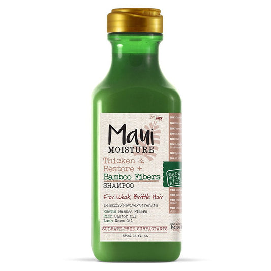 Maui Moisture THICKEN & RESTORE Bamboo Fibers Shampoo شامبو الشعر بالبامبو