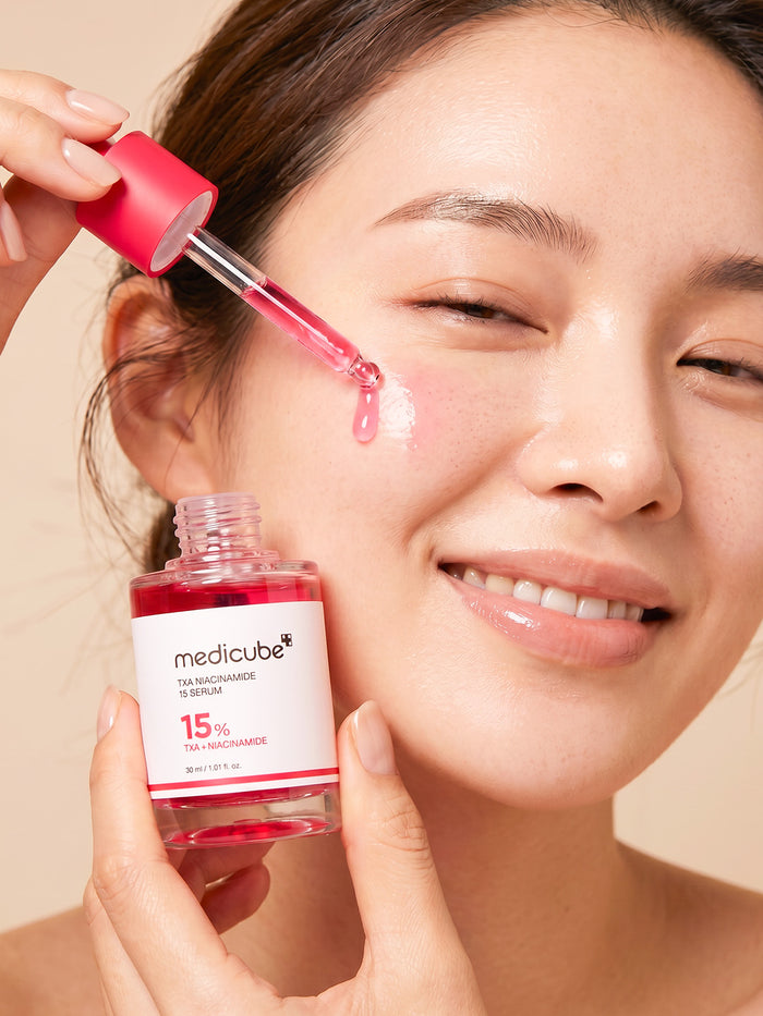 Medicube Red Glossy Txa Niacinamide 15 Serum 30 Ml
