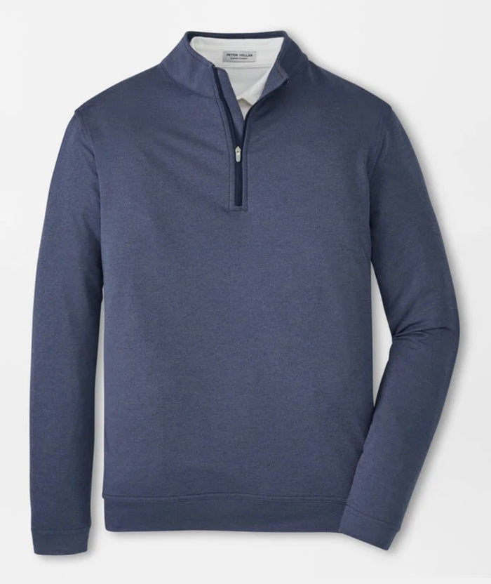 Men's Peter Millar Striped Solid 1/4 Zip