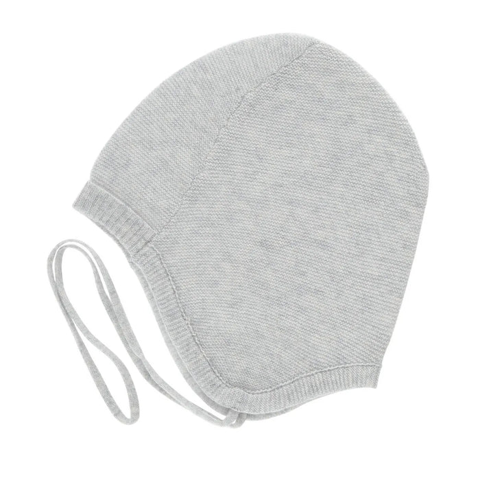 Minilux cashmere børne hue grå-0