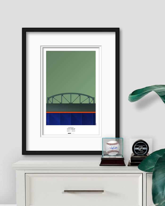 Minimalist Citi Field (Shea Bridge)