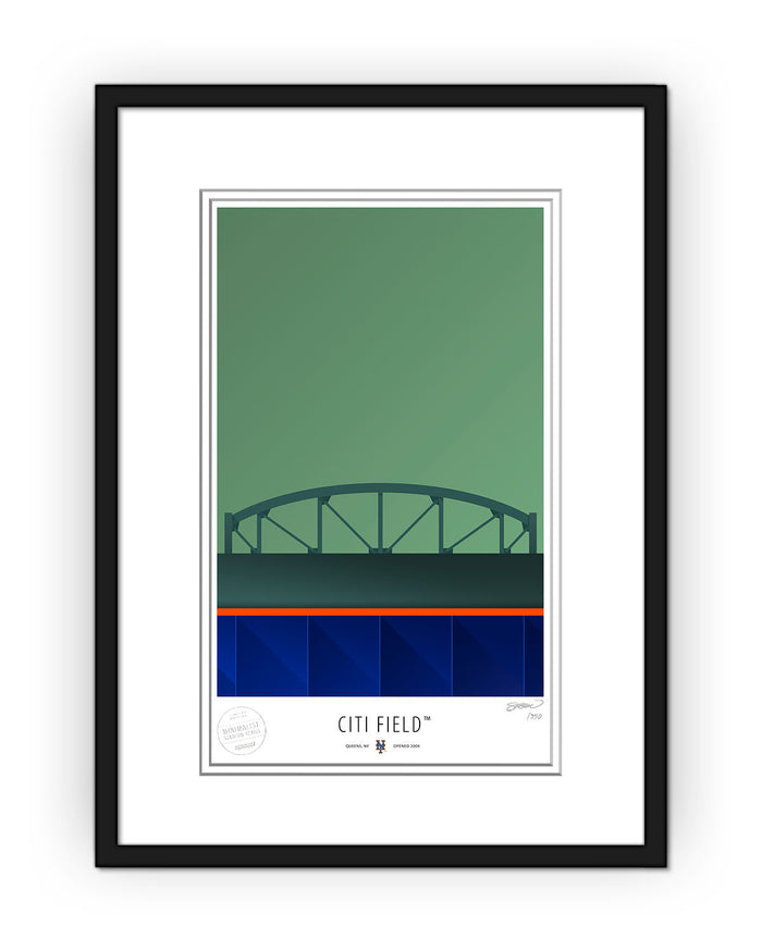 Minimalist Citi Field (Shea Bridge)