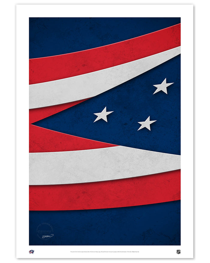 Minimalist Logo - Columbus Blue Jackets