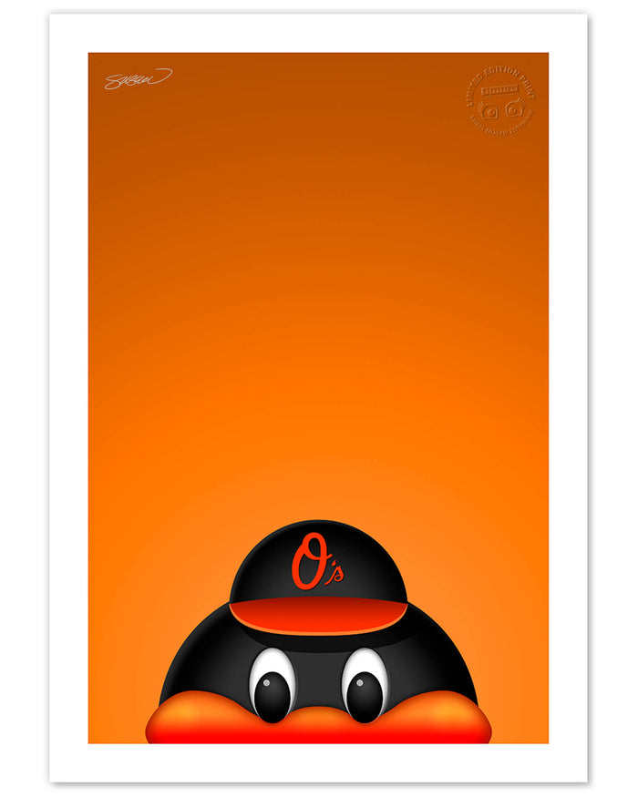 Minimalist Oriole Bird