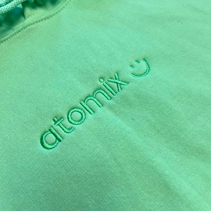 Mint Smiley Hoodie