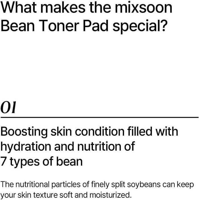 Mixsoon Bean Toner Pad 70 pads