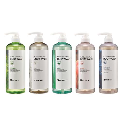 Mizon MY RELAXING TIME BODY WASH غسول الجسم من ميزون