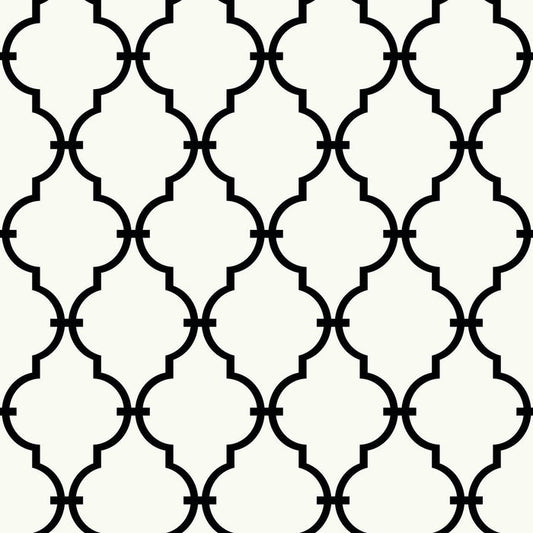 Modern Trellis Peel And Stick Wallpaper - EonShoppee