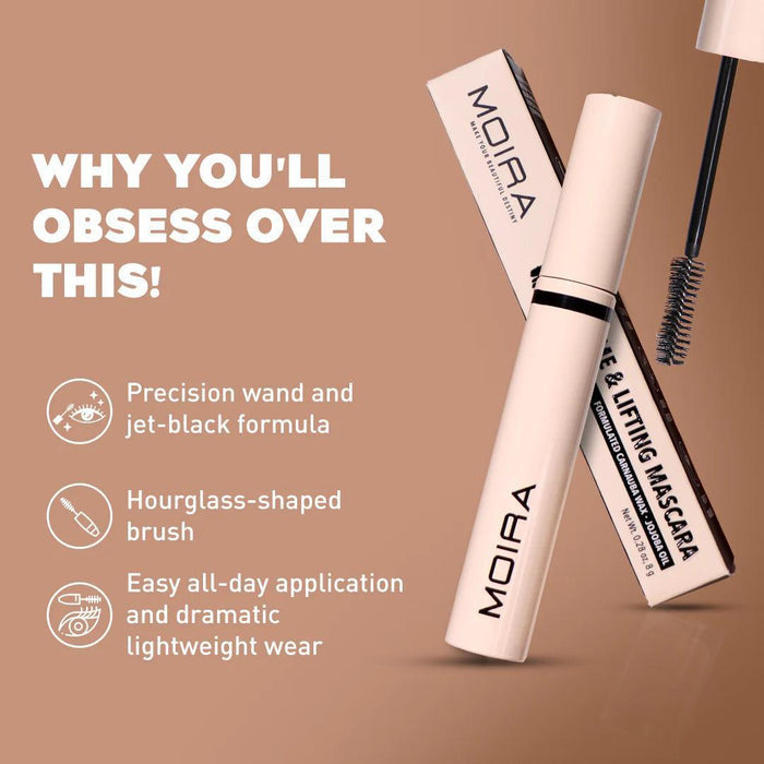 MOIRA Intense Volume & Lengthening Mascara 8 mL