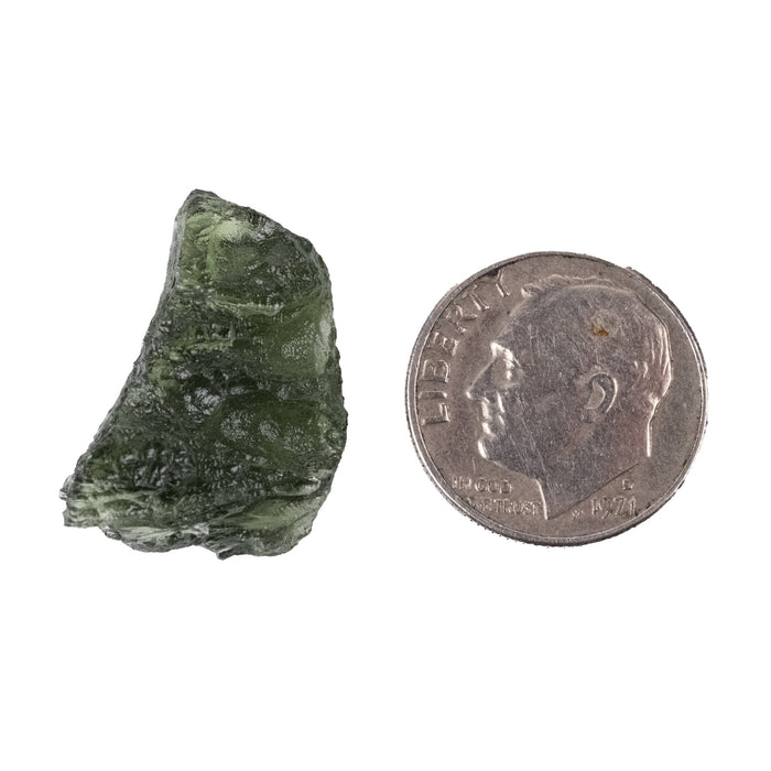 Moldavite 2.42 g 21x14x8mm - InnerVision Crystals