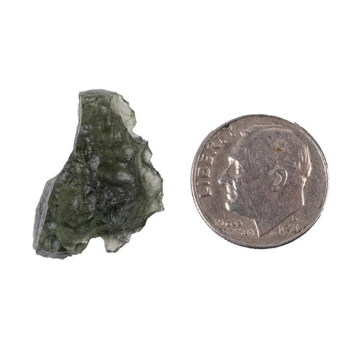 Moldavite 2.46 g 22x15x8mm - InnerVision Crystals