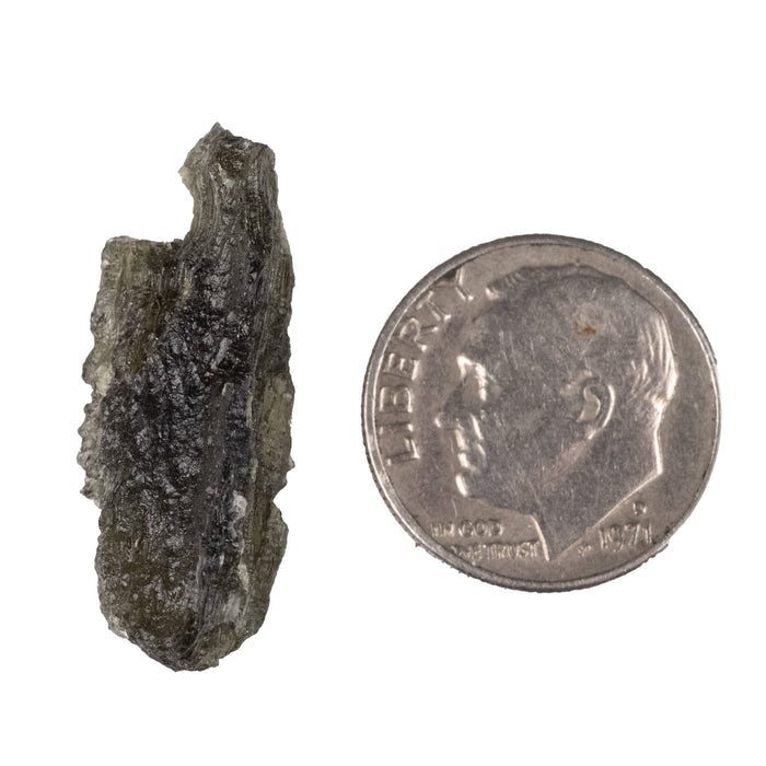 Moldavite 2.48 g 26x10x8mm - InnerVision Crystals