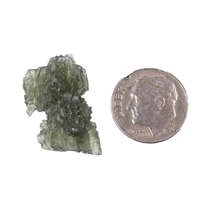 Moldavite 2.53 g 23x15x8mm - InnerVision Crystals