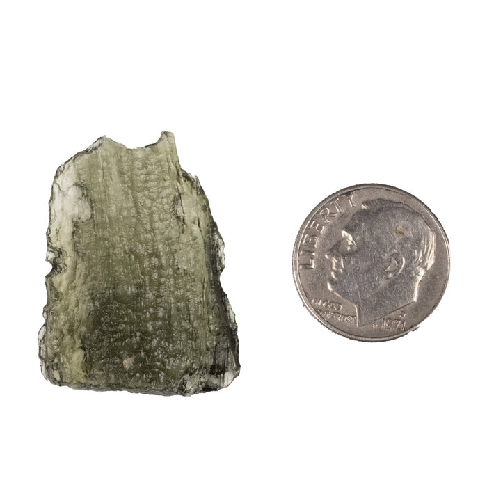 Moldavite 2.53 g 29x1x3mm - InnerVision Crystals