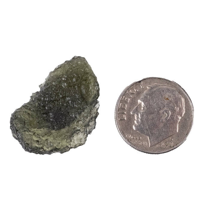 Moldavite 2.57 g 25x16x7mm - InnerVision Crystals