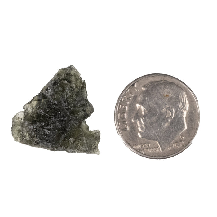 Moldavite 2.59 g 18x17x11mm - InnerVision Crystals