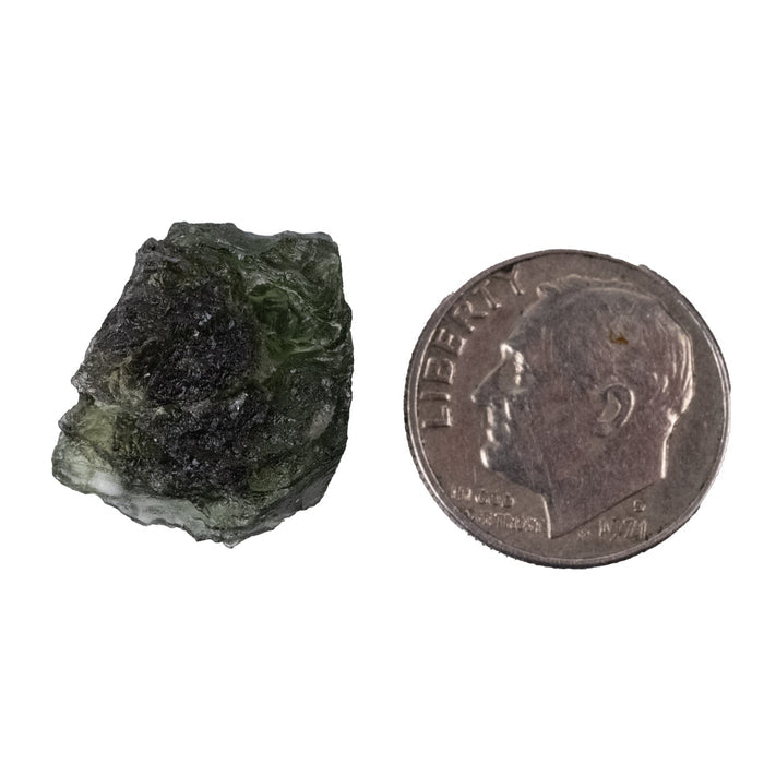 Moldavite 2.62 g 17x14x10mm - InnerVision Crystals