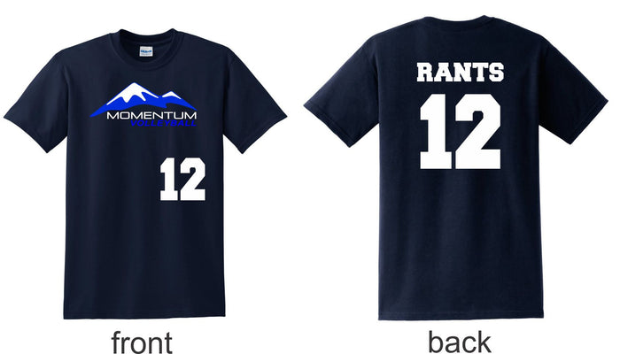 Momentum Volleyball Logo Tee