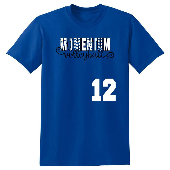 Momentum Volleyball Swirly Tee