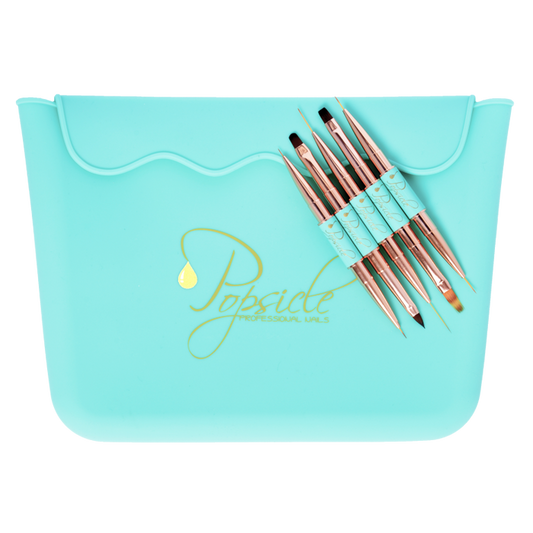 Nail Art Brush Set with Bag