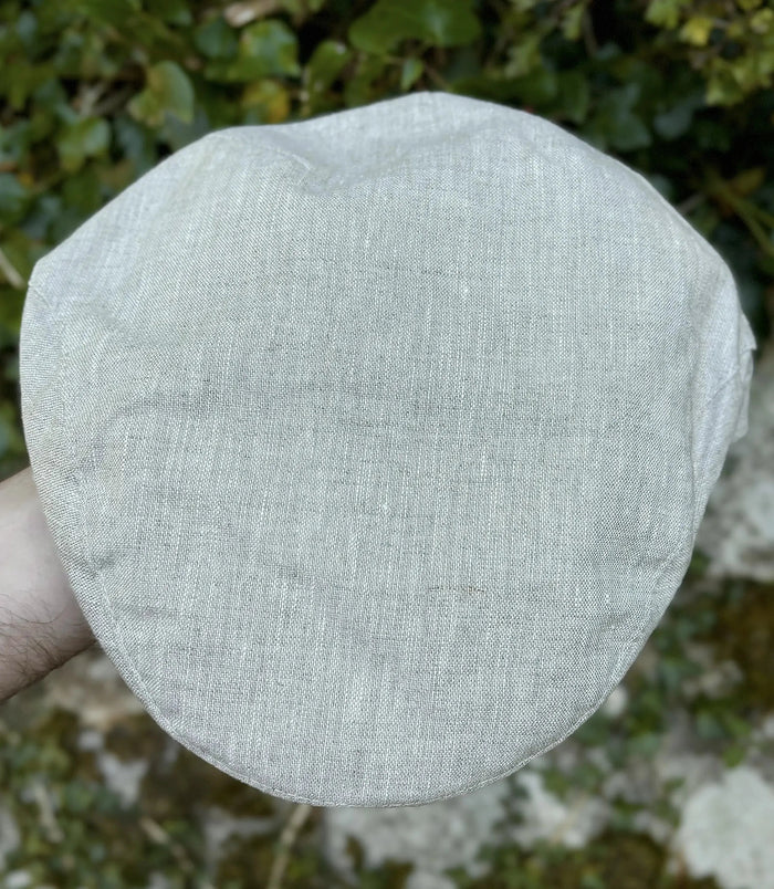 Natural Linen Cap