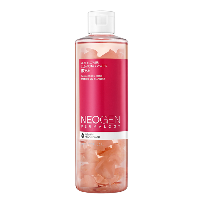 NEOGEN Real Flower Cleansing Water Rose غسول مائي للبشرة بماء الورد