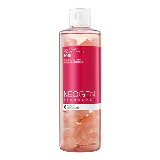 NEOGEN Real Flower Cleansing Water Rose غسول مائي للبشرة بماء الورد