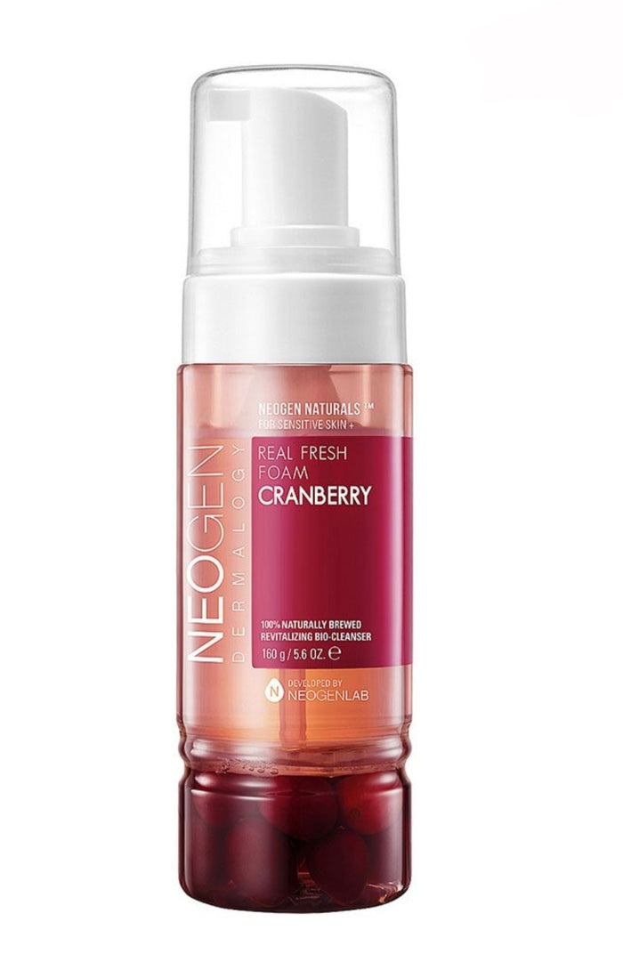 NEOGEN Real Fresh Cranberry Cleaning Foam غسول التوت البري الفوم للبشرة