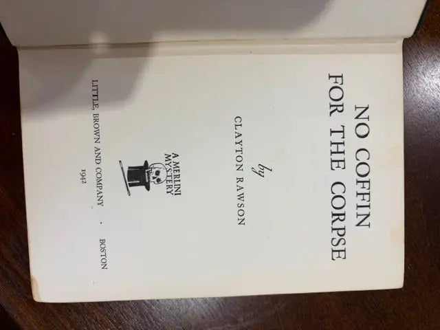 No Coffin for the Corpse Crippen & Landru, Publishers