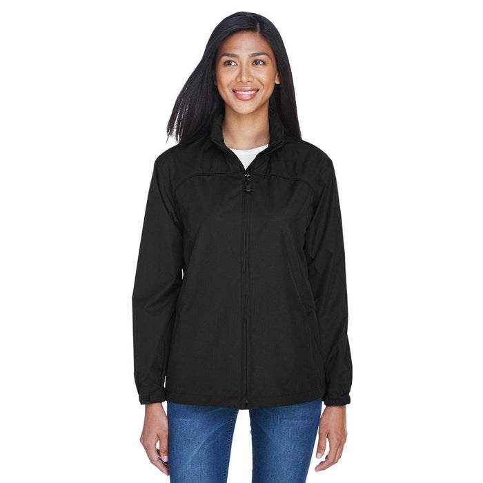 North End Ladies Techno Lite Jacket-Ladies Jackets-North End-Black-XS-Thread Logic