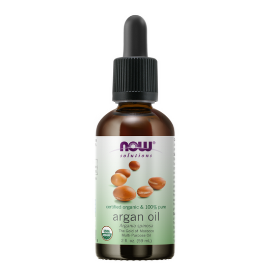 NOW FOODS Certified Organic & 100% Pure Argan Oil زيت الارغان النقي من ناو
