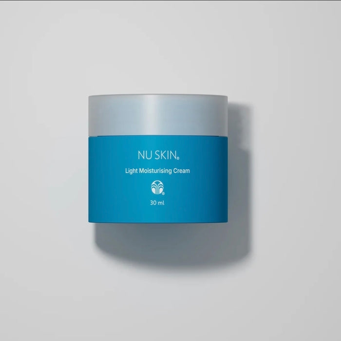 Nu Skin Light Moisturising Cream 30ml - Lightweight Hydrating Formula with Ceramides & Peptides - SD Cosmetics Care