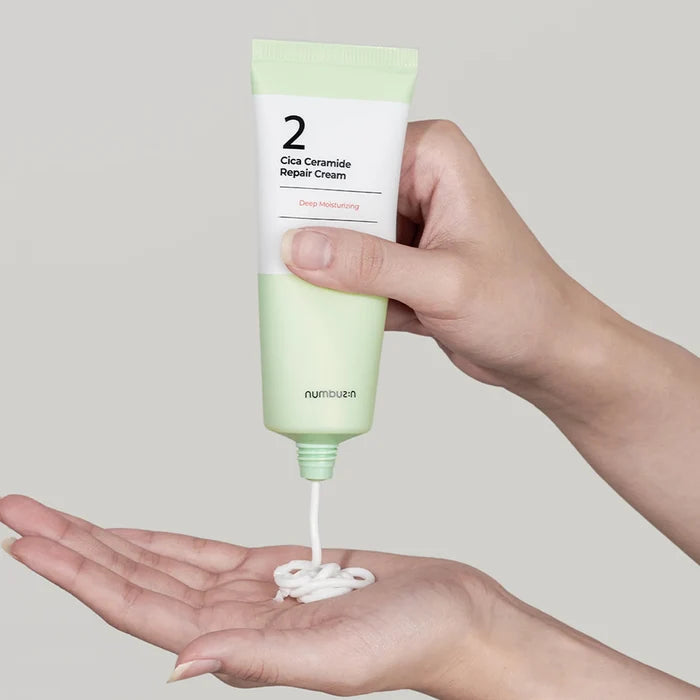 NUMBUZIN No.2 Cica Ceramide Repair Creamكريم السيكا والسيراميد لترطيب وتهدئة البشرة