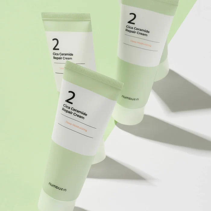 NUMBUZIN No.2 Cica Ceramide Repair Creamكريم السيكا والسيراميد لترطيب وتهدئة البشرة