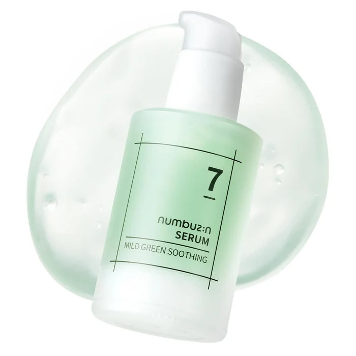 NUMBUZIN No.7 Mild Green Soothing Serum سيروم مهدئ للبشرة من نمبوزين