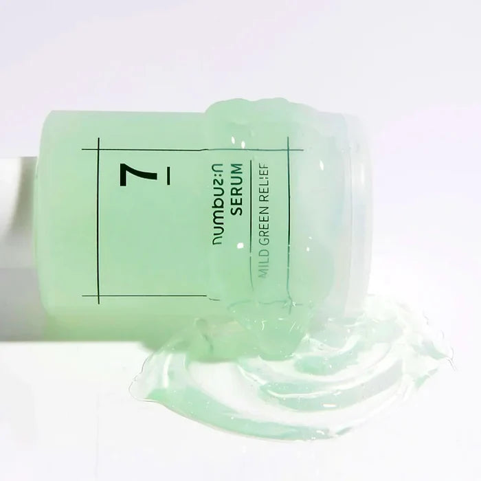NUMBUZIN No.7 Mild Green Soothing Serum سيروم مهدئ للبشرة من نمبوزين